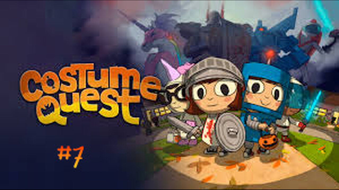 Let's Play Costume Quest - Part 7 - Reunited with Wren!