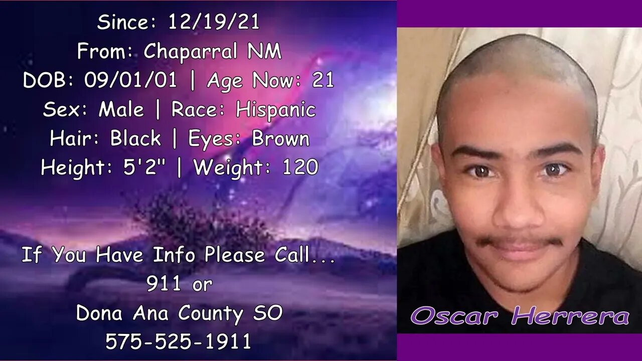 #Missing #Anniversary | Oscar Herrera | 12/18/2021