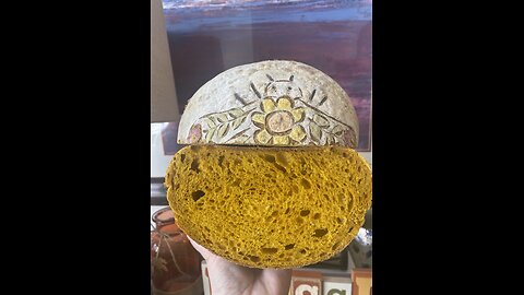 Have you ever seen a crumb this bright?