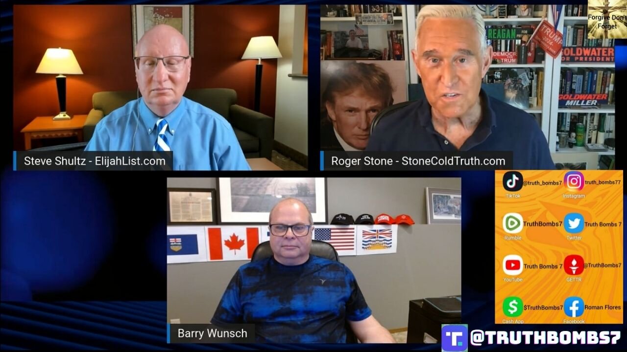 5/27/2022 Episode3: Roger Stone and Barry Wunsch: “God’s Stone is in the Sling”