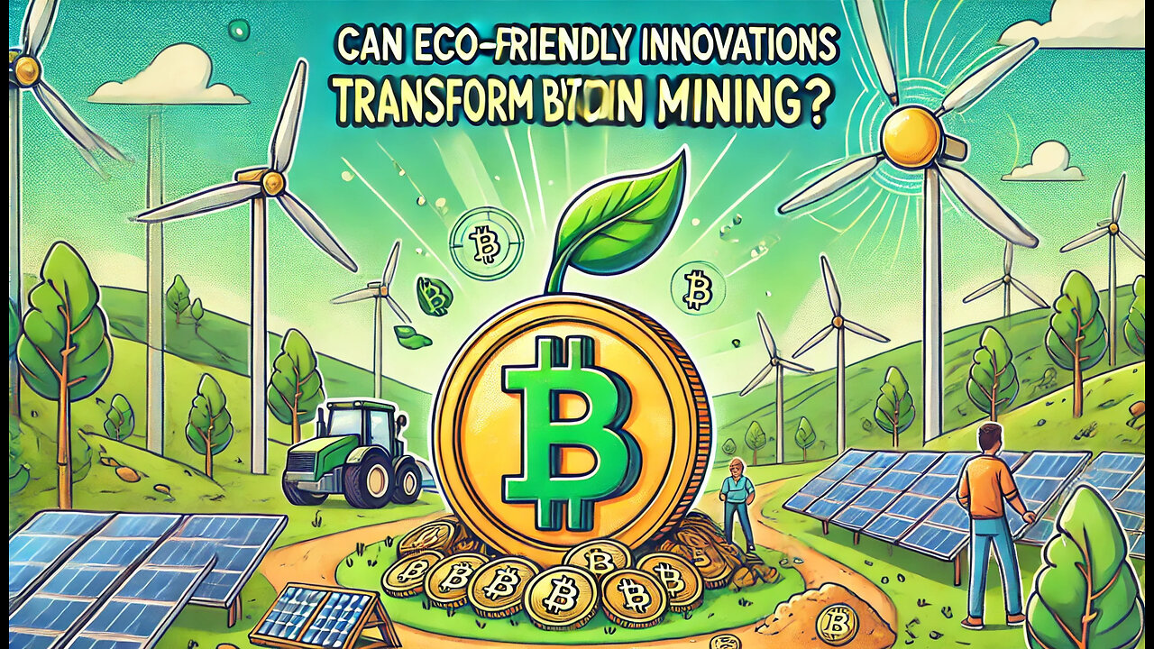 Can Eco-Friendly Innovations Transform Bitcoin Mining?