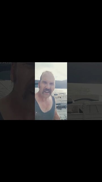 Fell in the Lake. Working a side hustle.