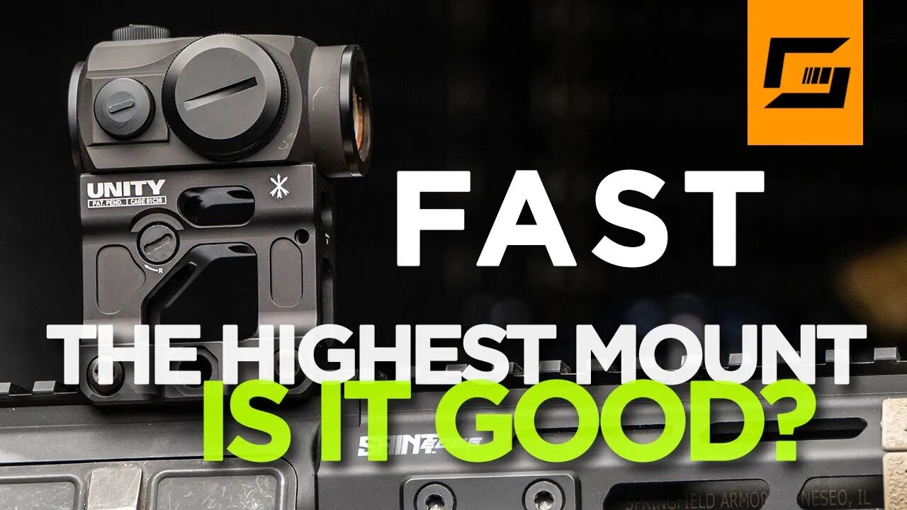 The Unity FAST Micro Mount 2.26" Optic Mount