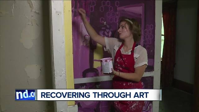Homes slated for demolition in Slavic Village become art exhibit before demolition