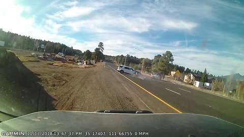 DPS trooper crashes head-on into wrong-way driver in Arizona