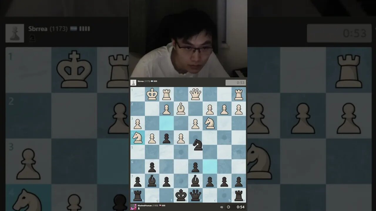 Don't push king's pawns and be aware! #shorts
