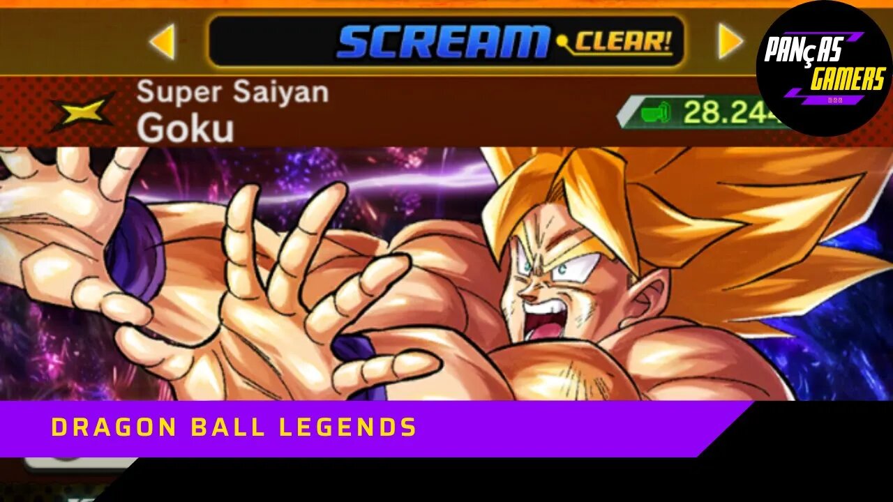 FULL POWER BATTLE SUPER SAIYAN GOKU - MODO SCREAM - Dragon Ball Legends