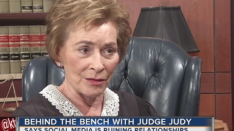 Judge Judy weighs in on social media