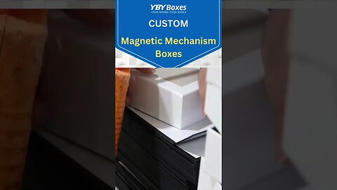 Magnetic Mechanism Boxes For All Type of Products #shorts #tiktok #packaging #trending #branding