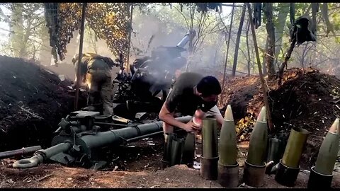 Ukrainian artillery