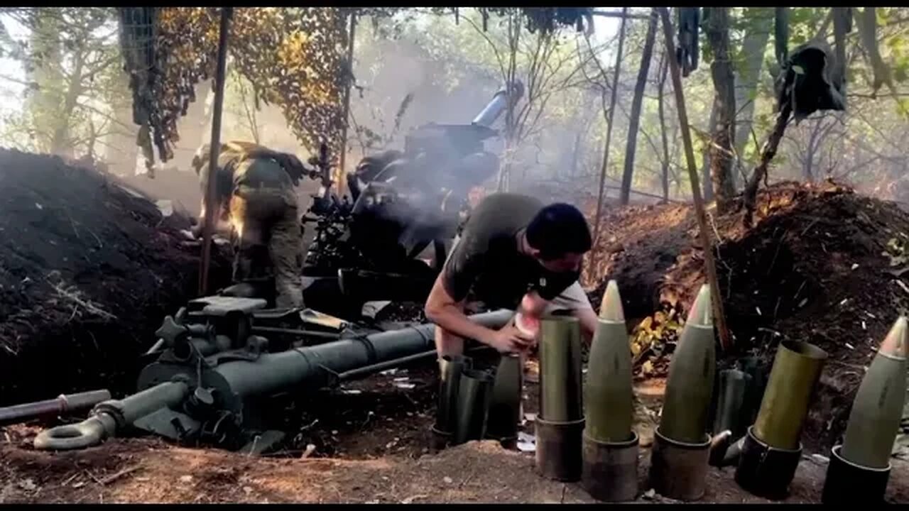 Ukrainian artillery