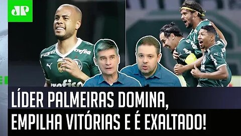 "É IMPRESSIONANTE! O Palmeiras só PERDEU 5 JOGOS no ANO! Esse time é o..." Líder Verdão é EXALTADO!