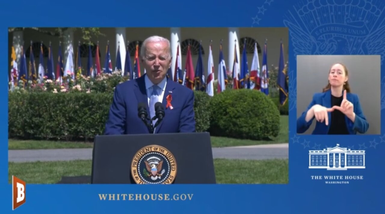 LIVE: Biden Celebrating New Gun Control...