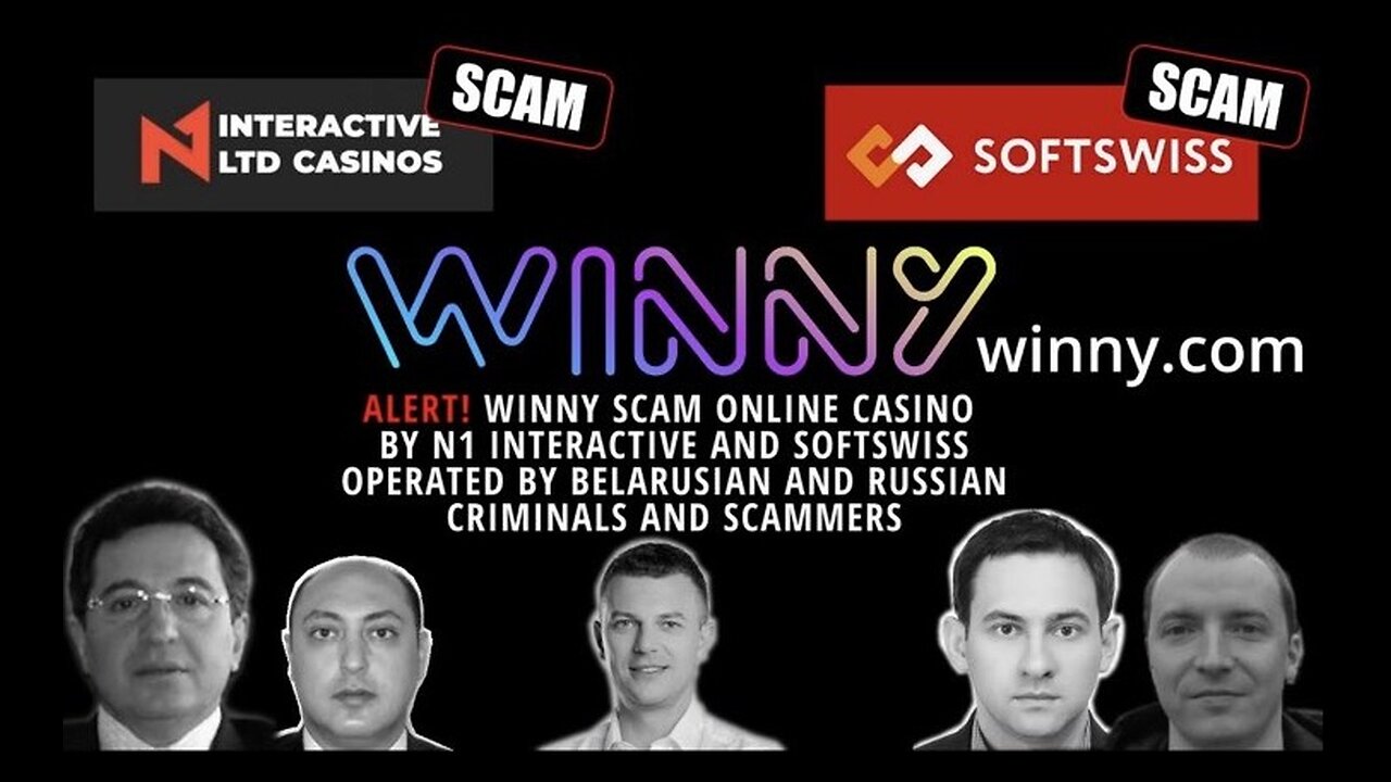 Softswiss crime Winny online scam casino By N1 Interactive Ltd, Roland Isaev, Ivan Montik