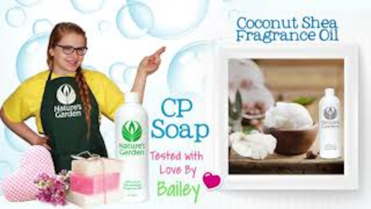 Soap Testing Coconut Shea Fragrance Oil in Cold Process Soap