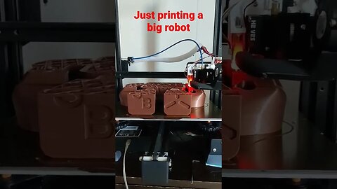 3D printing a big robot on an ender 3 Max