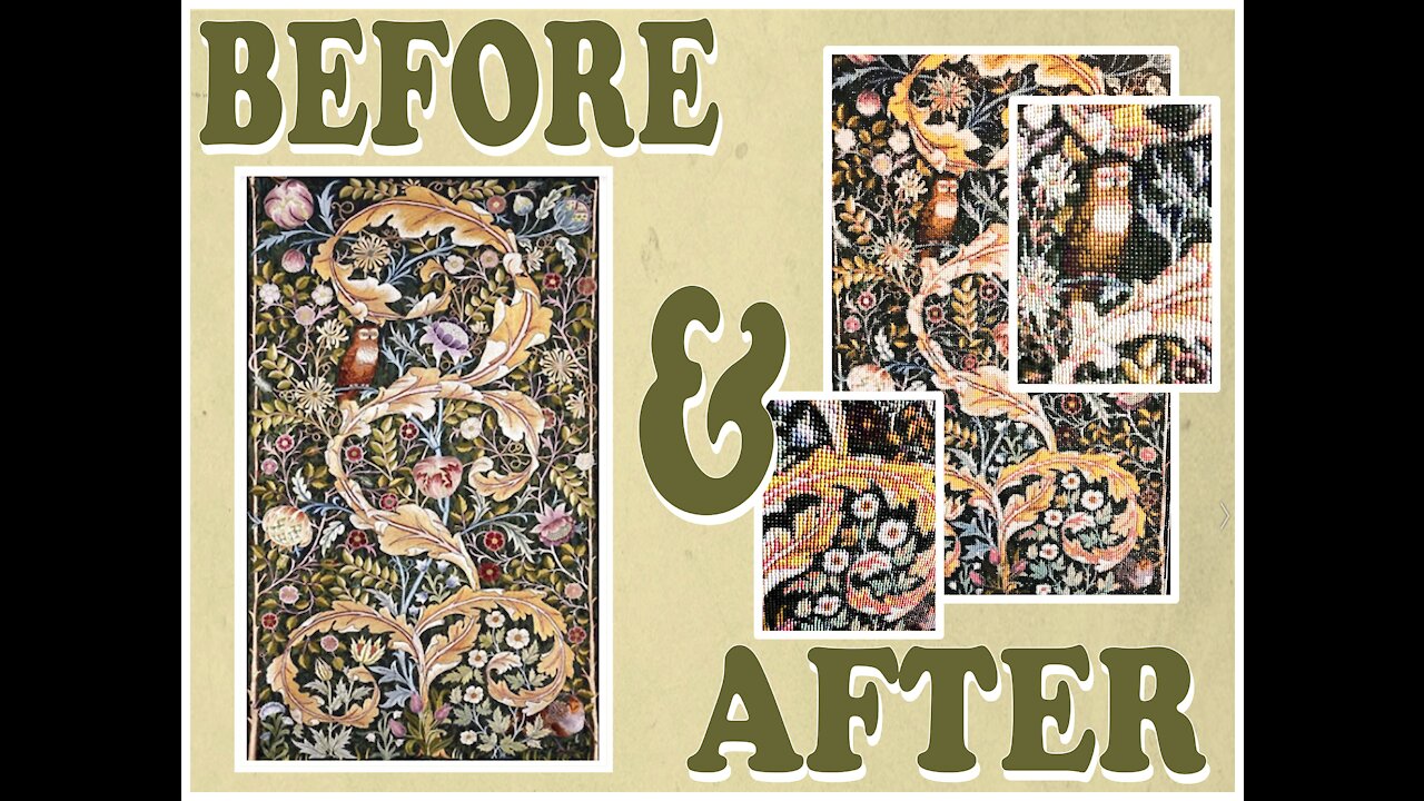 BEFORE & AFTER DP Kit: Vintage Floral with Owl