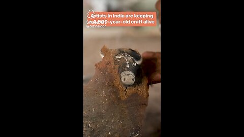 Indian traditional craftsperson crafting mesmerizing statues