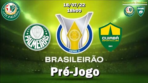 Pré-Jogo Palmeiras x Cuiabá - 18/07 - 18h Veja onde assistir, desfalques, escalações e arbitragem