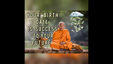 Motivational speech.If you were born this date you would be succeed.