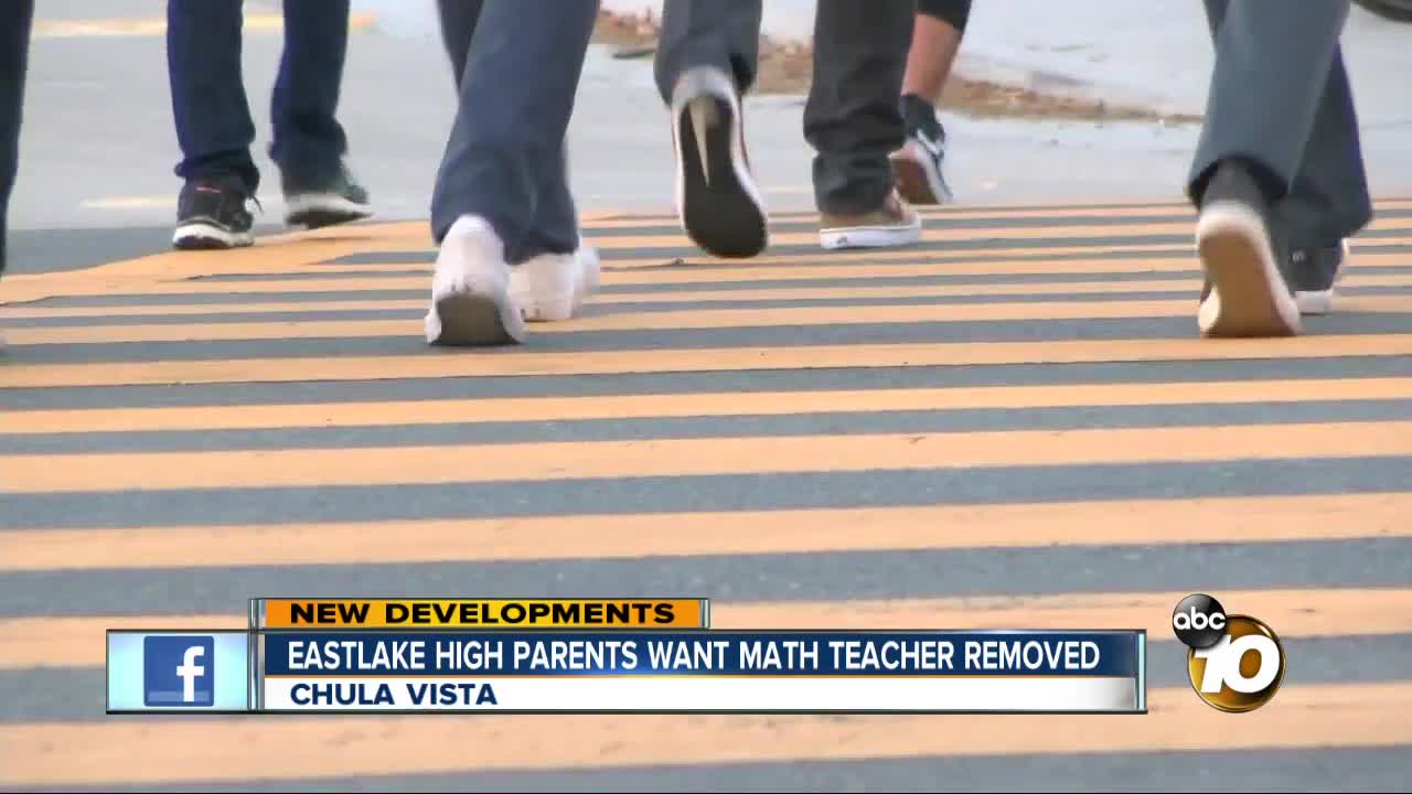 Eastlake High school parents want math teacher removed