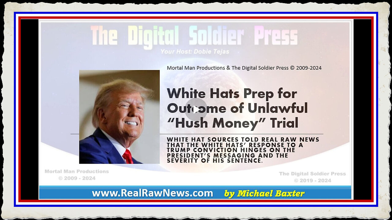 White Hats Prepare for Outcome of Trump Trial