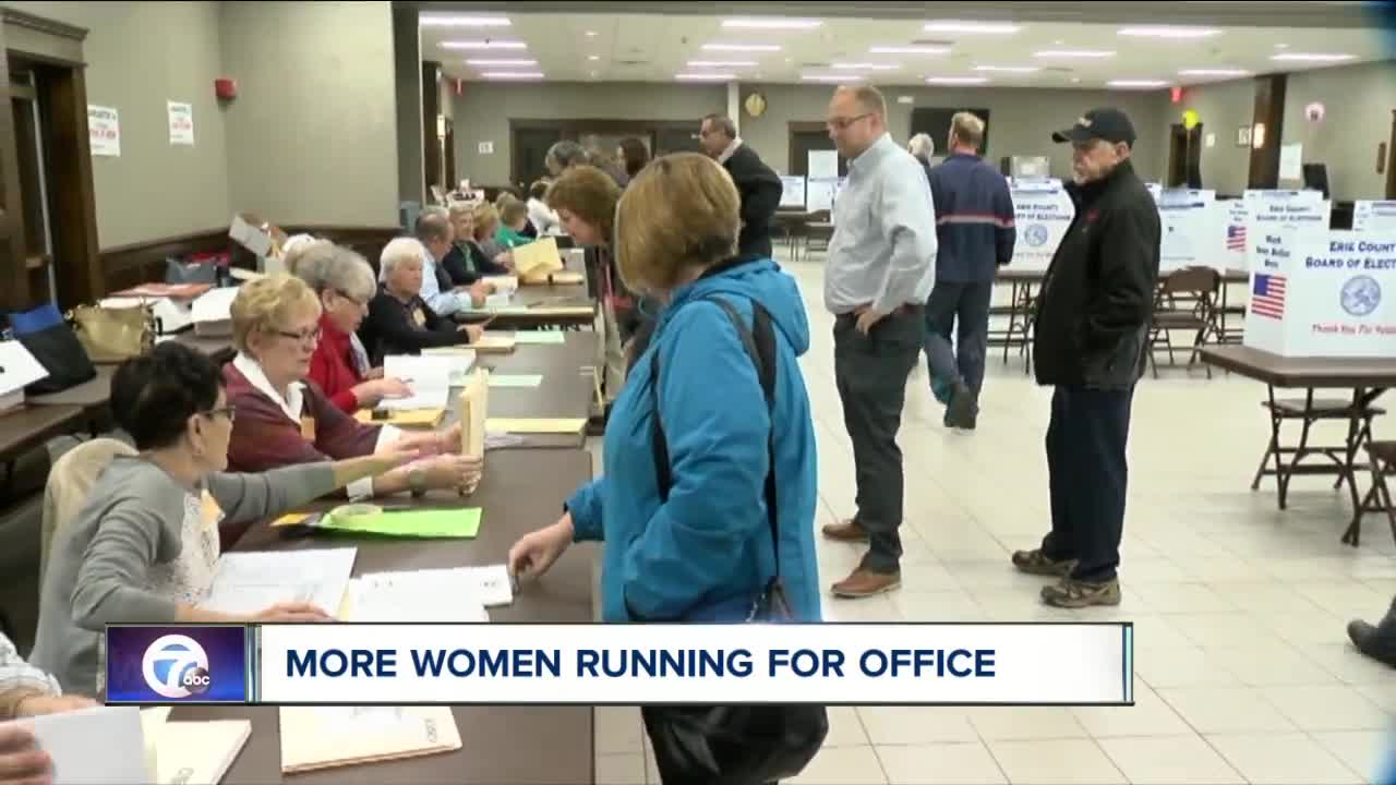 More women running for political office