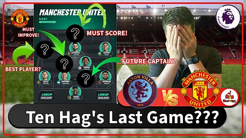 Villa Vs UTD Build-up & Prediction! w/ Sporadiclese - RedVsRed - MUFC Fan Channel