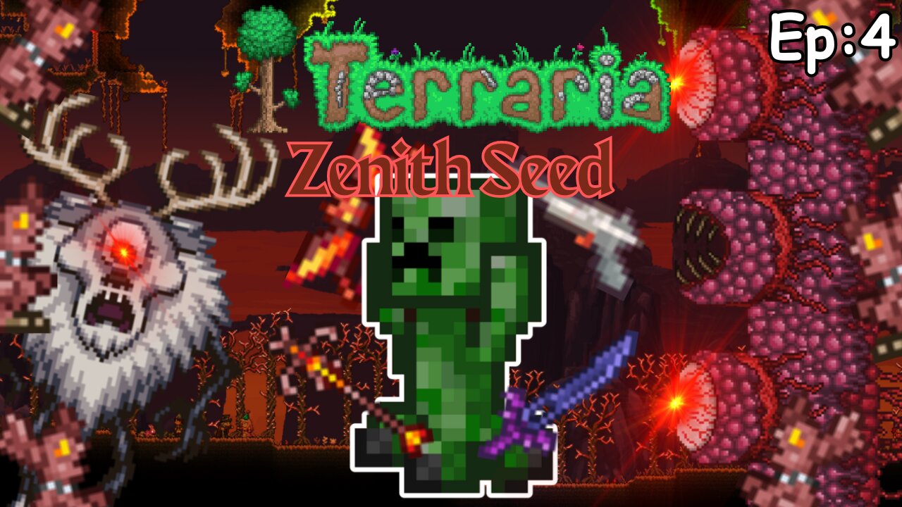 Terraria's Zenith Seed, but I beat PreHardmode - Ep4