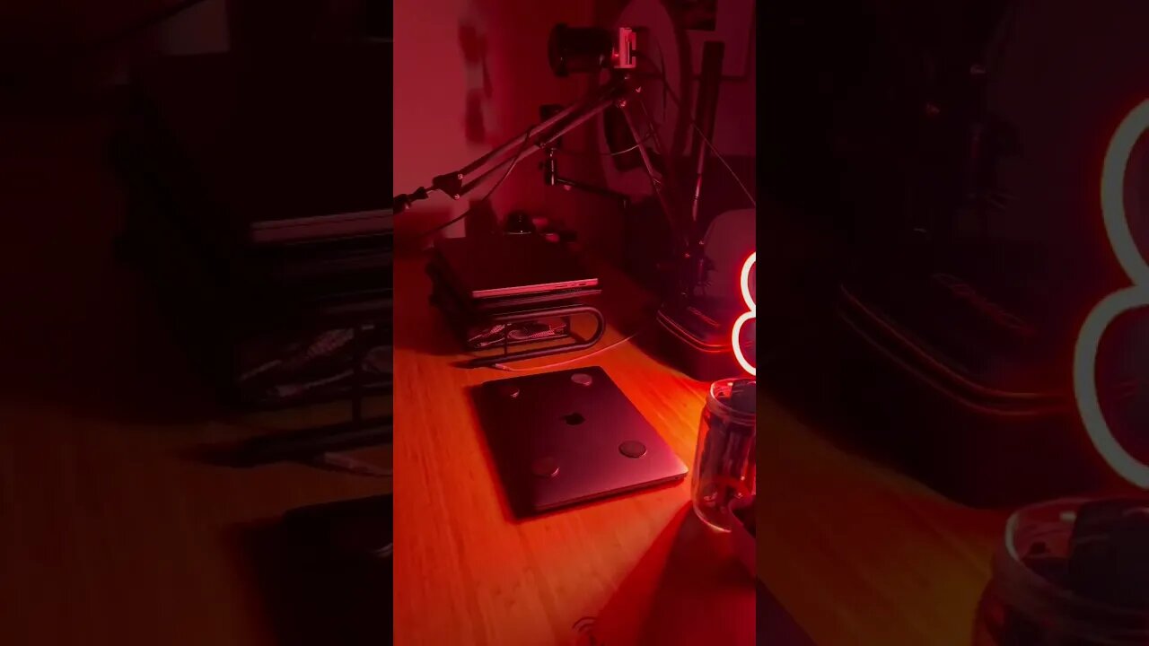 #youtube made our #homeoffice cooler at night! #shorts #lightupyourshorts @YouTube #health #rdn