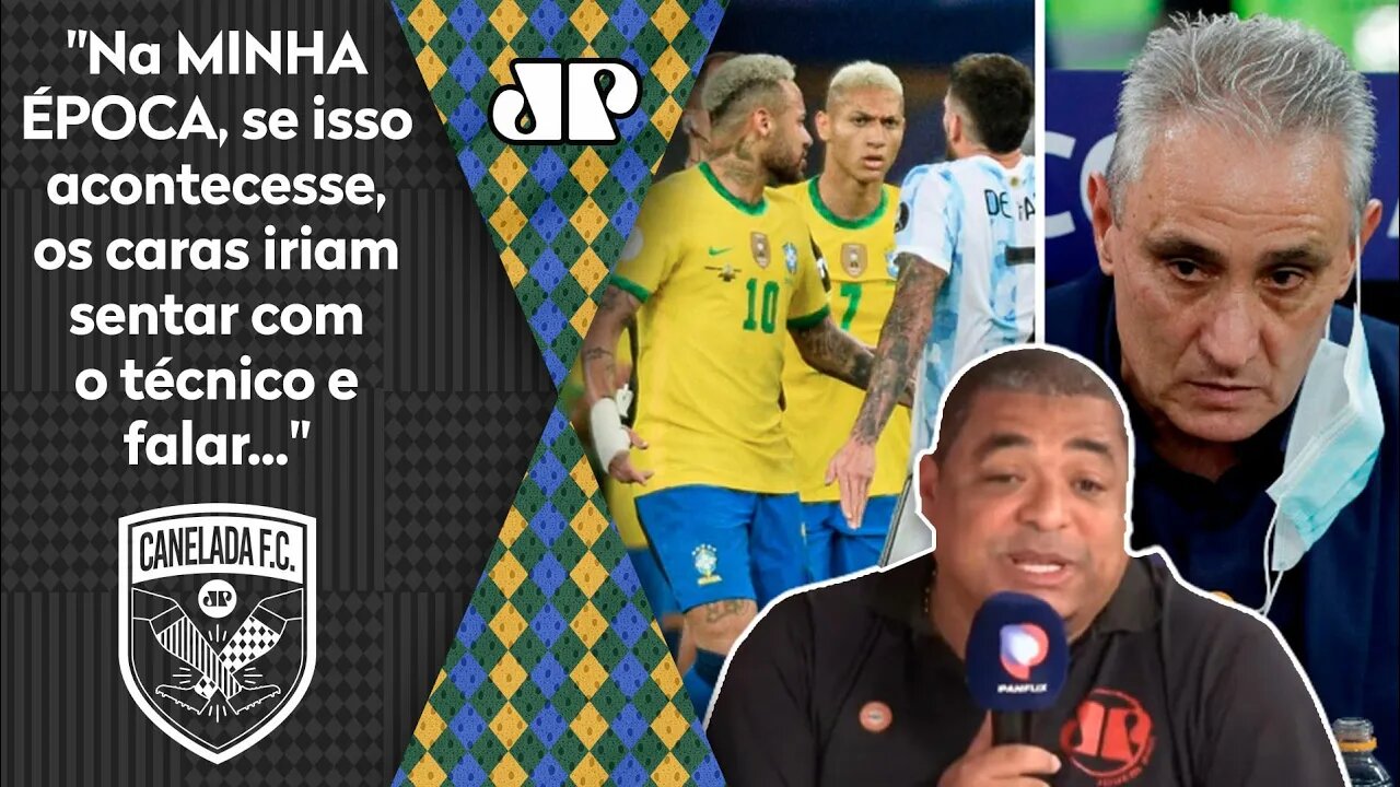 QUE FO**! Vampeta DESABAFA e REVELA o que MAIS O IRRITA na Seleção de Tite!