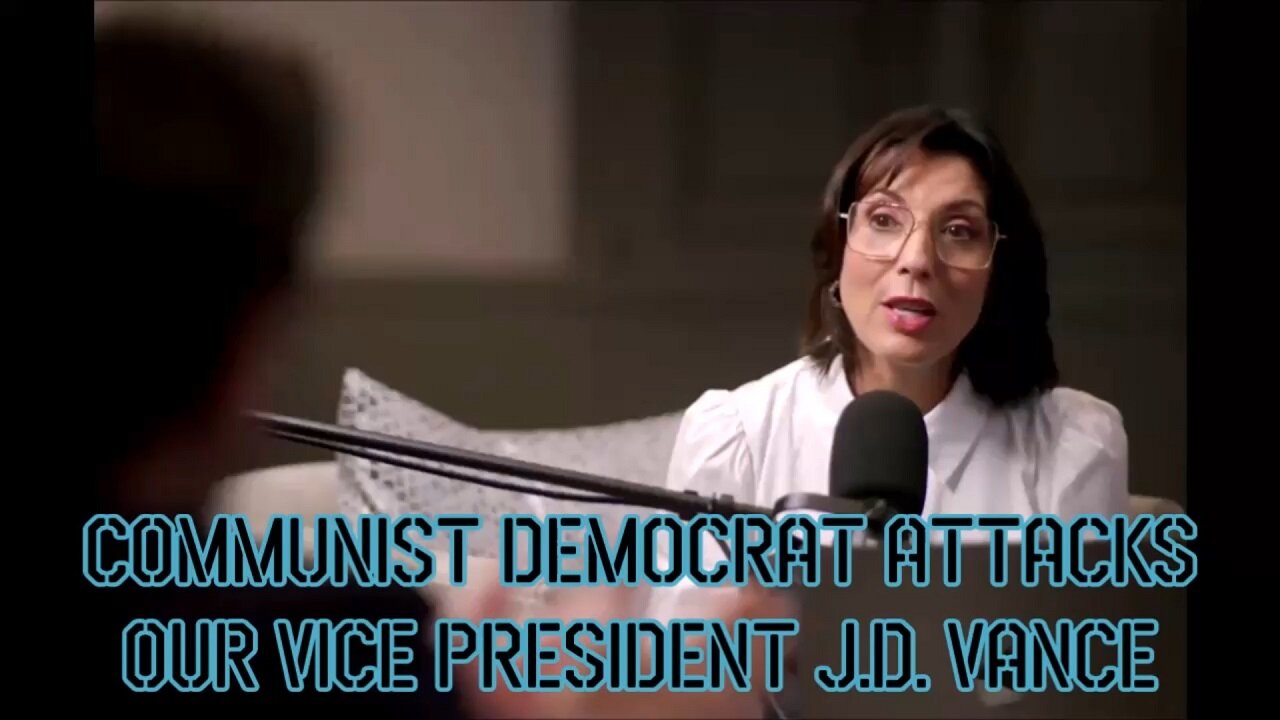 COMMUNIST DEMOCRAT ATTACKS OUR VICE PRESIDENT J.D. VANCE