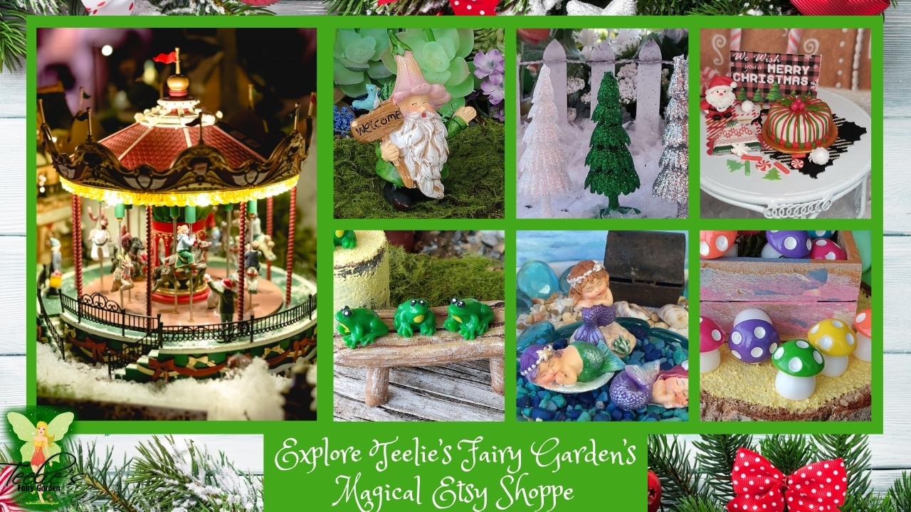 Explore Teelie’s Fairy Garden’s Magical Etsy Shoppe