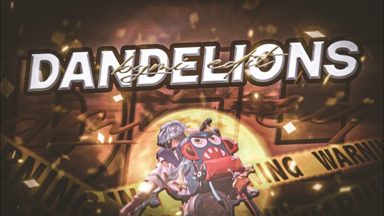 Dandelions 💐 Best Edited PUBG Montage | Velocity | Typo | BGMI | Fragmovie Ruth B. BEST MAX YT