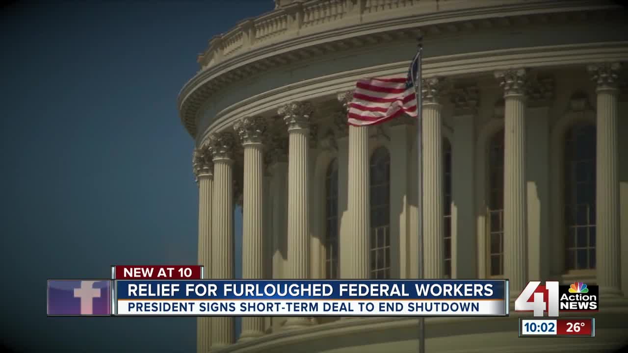 Relief for furloughed federal workers