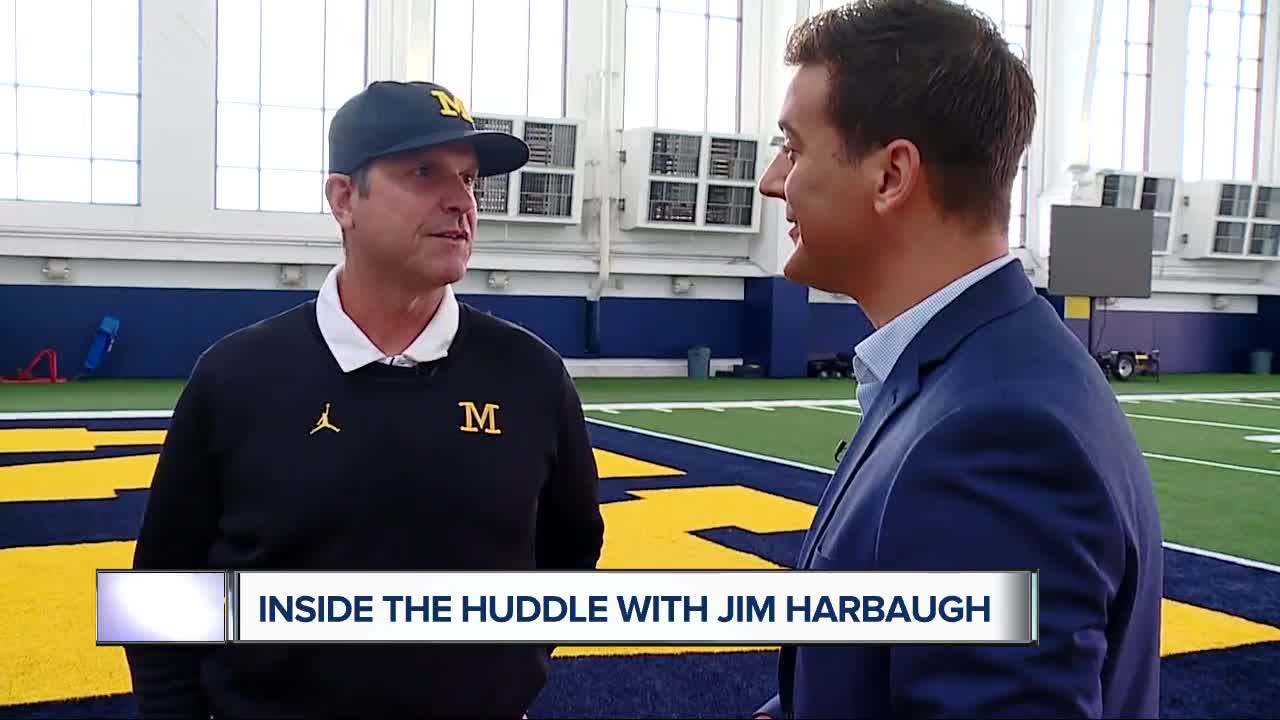 Jim Harbaugh explains why he wanted to play both Shea Patterson and Dylan McCaffrey