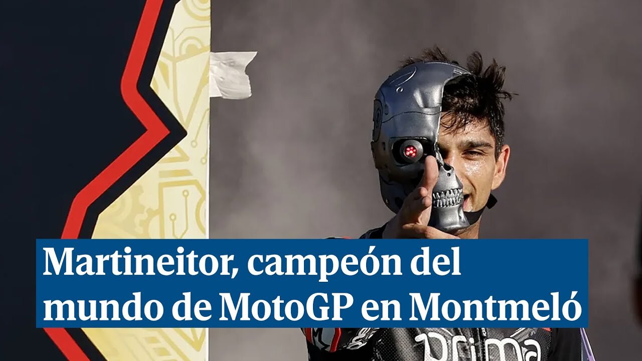 Jorge Martín, campeón del mundo de MotoGP tras terminar tercero en Montmeló