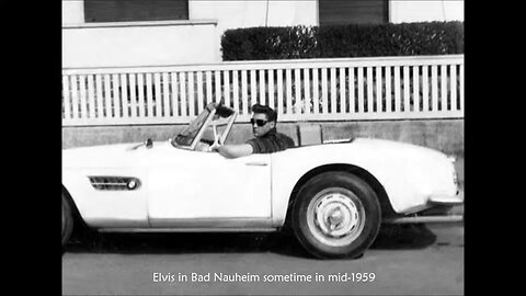 Elvis interview; June July 1959 Bad Nauheim, Germany