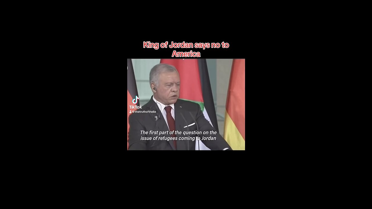 King says no America