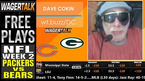 NFL Picks and Predictions | Green Bay Packers vs Chicago Bears Betting Preview | Cokin's Corner