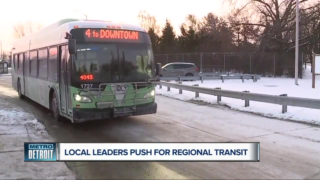 New regional transit initiative proposed for metro Detroit area