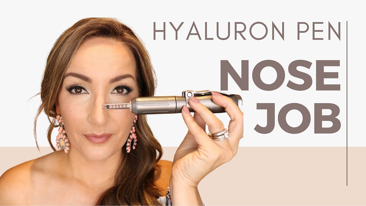 Nose Job with Hyaluron Pen & Hyaluronic Acid Filler