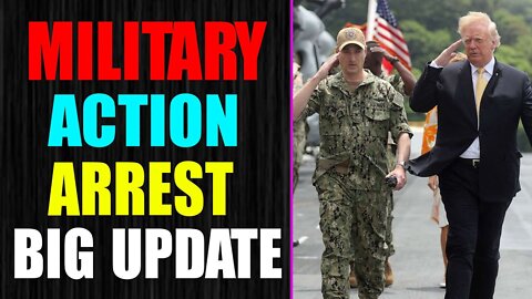 EMERGENCY ALARM! MILITARY IN ACTION ARREST ARE ATARTED BIG UPDATE - TRUMP NEWS