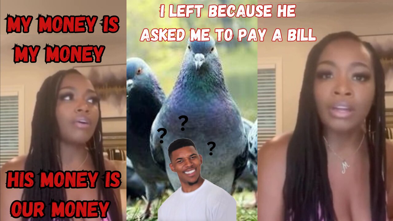 Woman leaves and cheats on her husband because he asked her to pay a bill. smh