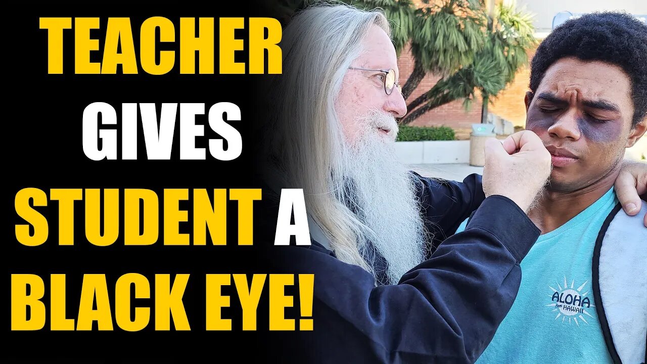 Abusive Teacher Gives Student Black Eye! Lives to Regret It... | Sameer Bhavnani