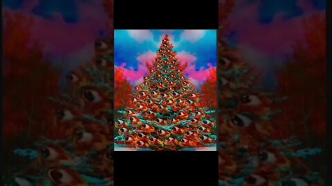 LC XMAS LarryCarlson.com #psychedelicart #psychedelic #psyart #christmas