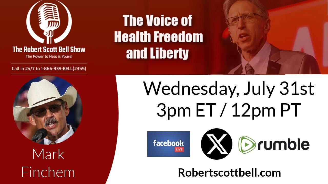 American Civics Decline, Mark Finchem, Tina Peters' Case, 2020 Election, Hippozaeninum, CDC Under Fire, Chocolate warning - The RSB Show 7-31-24