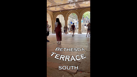 Bethesda Terrace Arcades - Central Park - Southbound - NYC - New York Reisen - #shorts #newyorkcity