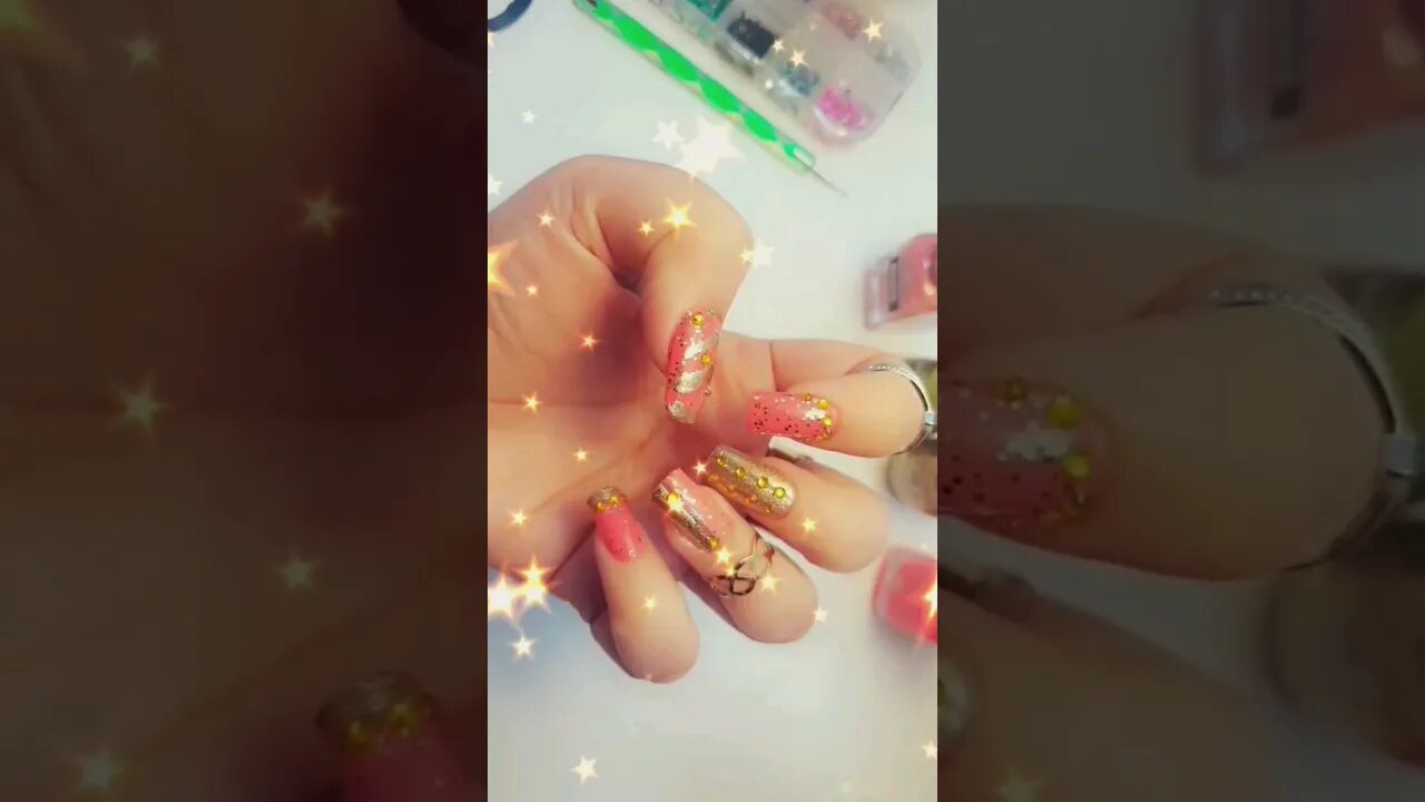 party nail art #partynails #nails #nailart #ytshorts #shorts #mehsimcreations #naildesign