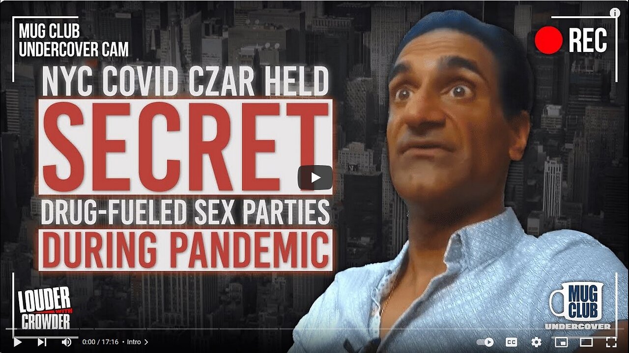 WW3 Update: CAUGHT NYC Covid Czar Admits Forcing Vaccines Having Drug-Fueled Sex Parties 17m